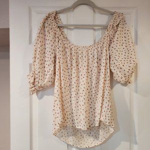NWT Billabong "Ready Now" Dainty Floral Top Size M